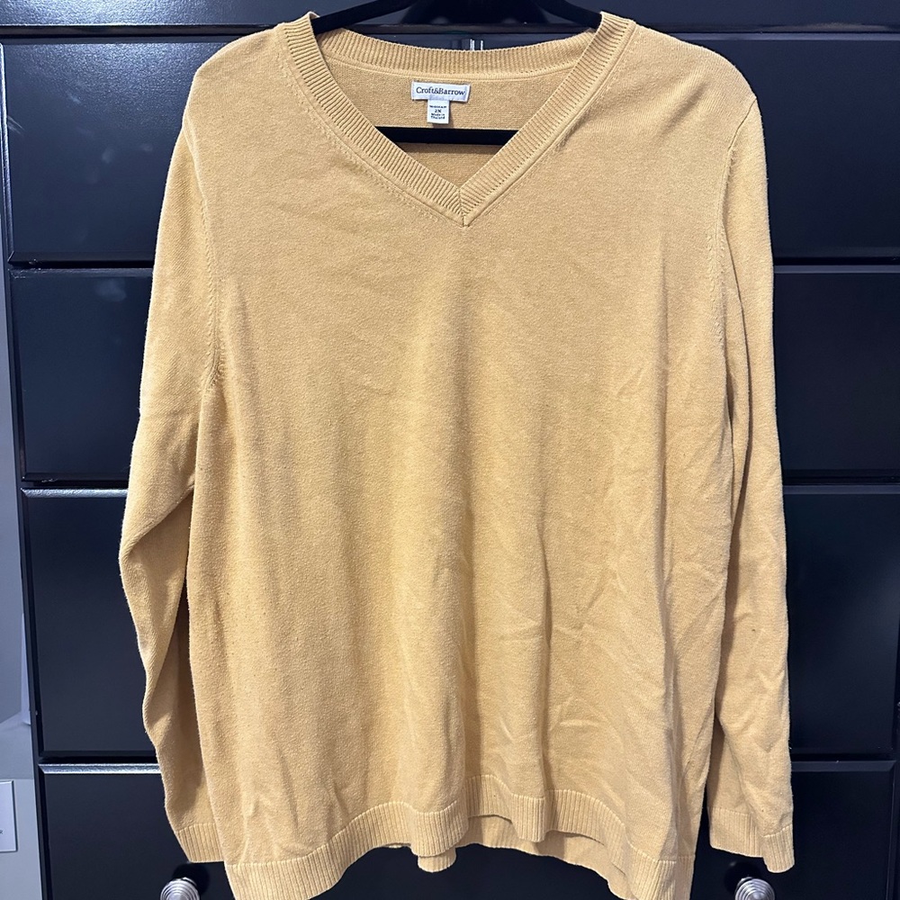 Women’s mustard color sweater